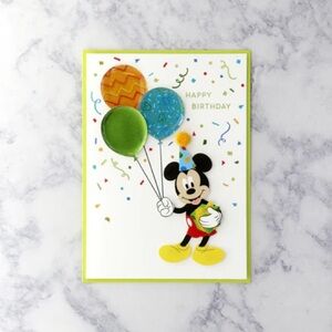 🆕Papyrus-Mickey Mouse Birthday Greeting Card